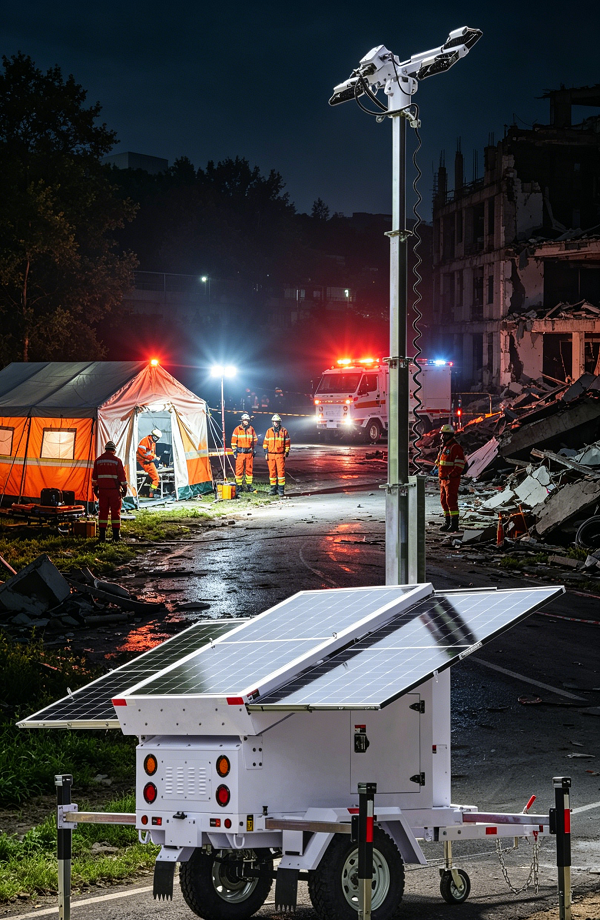 Solar-Powered Security Lighting
